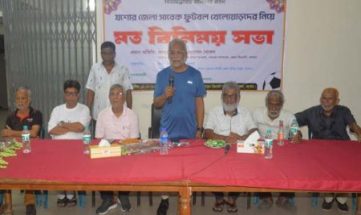 যশোর ফুটবলের হারানো গৌরব ফিরিয়ে আনার প্রত্যয় সাবেকদের