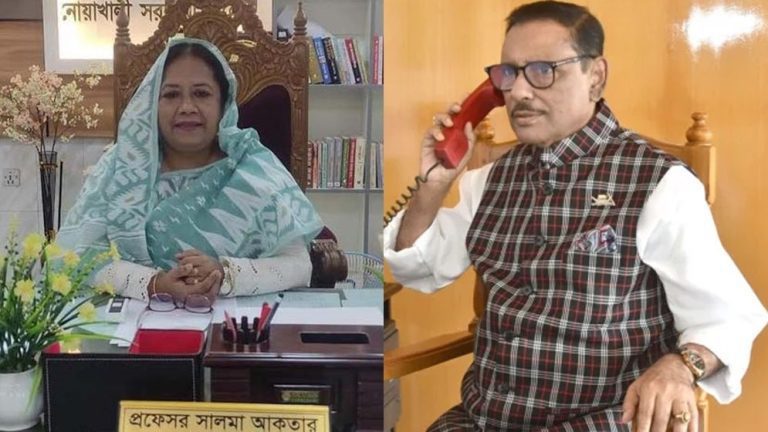 ওবায়দুল কাদেরের তদবিরে রক্ষা পেলেও এবার বেরিয়ে আসছে সালমার থলের বিড়াল