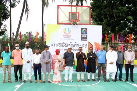 নারী বিভাগের ফাইনালে রিপন অটোস স্পোর্টস একাডেমি