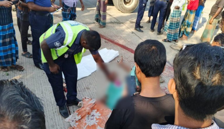 অভয়নগরে ট্রাকের চাপায় কৃষক নিহত