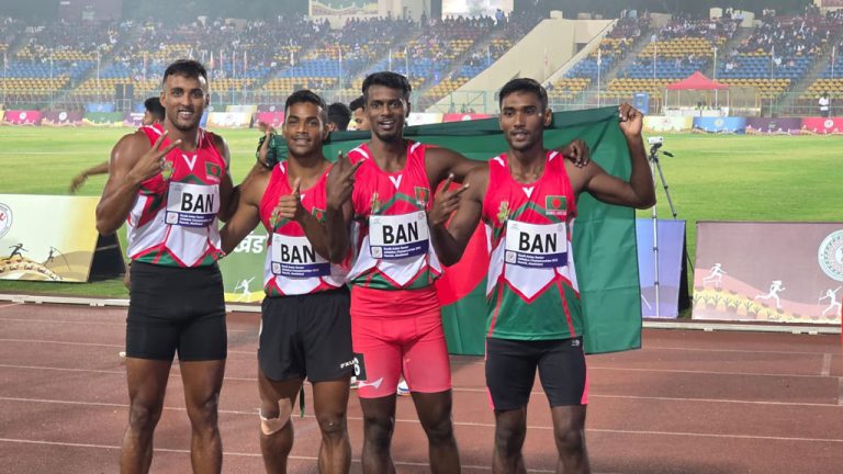 সাফ অ্যাথলেটিকসে বাংলাদেশের প্রথম পদক