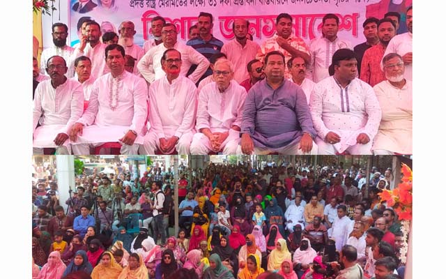 বাঘারপাড়া নেতাকর্মীদের সাথে ঐক্যের বন্ধনে অভয়নগর বিএনপির নেতাকর্মীরা