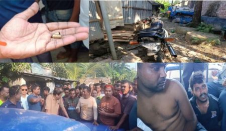 শার্শায় সন্ত্রাসী হামলায় দুজন আটক, গুলির খোসা উদ্ধার