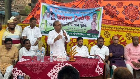 ধানের শীষের বিজয় নিশ্চিত করতে তৃপ্তির গণসংযোগ অব্যাহত