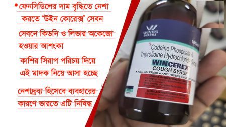 দক্ষিণ-পশ্চিমের সীমান্ত পথে আসছে ফেনসিডিলের বিকল্প ‘উইন কোরেক্স’