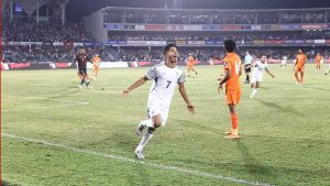 এশিয়ান কাপ বাছাই : মোরসালিনের গোলে ভারতের বিপক্ষে এগিয়ে বাংলাদেশ এশিয়ান কাপ বাছাই : মোরসালিনের গোলে ভারতের বিপক্ষে এগিয়ে বাংলাদেশ