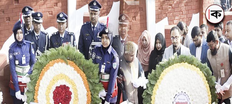 অশ্রুসিক্ত শ্রদ্ধায় যশোরে পালিত হচ্ছে শহীদ বুদ্ধিজীবী দিবস