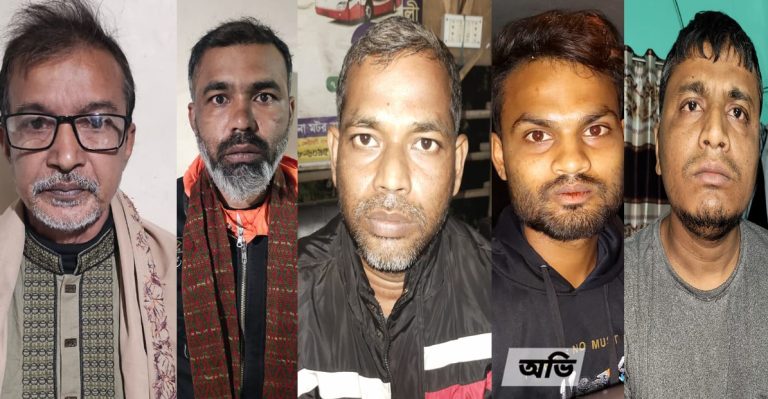 যশোরে ‘ডেভিল হান্ট ফেজ-২’ অভিযান : আ.লীগের পাঁচ নেতাকর্মী আটক