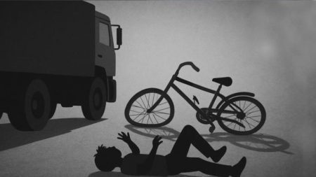 মণিরামপুরে পিকআপের চাপায় সাইকেলচালকের মৃত্যু