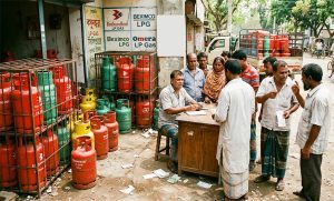 যশোরে এলপি গ্যাস বাজারে নৈরাজ্য : ডিলারদের কারসাজিতে সিলিন্ডারে ৩০০ টাকার বেশি বাড়তি আদায় যশোরে এলপি গ্যাস বাজারে নৈরাজ্য : ডিলারদের কারসাজিতে সিলিন্ডারে ৩০০ টাকার বেশি বাড়তি আদায়