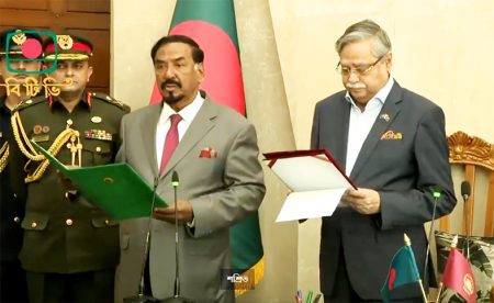 সংসদে স্পিকার নির্বাচিত হলেন মেজর (অব.) হাফিজ উদ্দিন