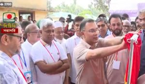 উলাশীতে প্রধানমন্ত্রী, করলেন খাল খনন উদ্বোধন