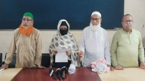 যুবলীগ নেতা চিমার বিরুদ্ধে জমি দখল ও হত্যার হুমকির অভিযোগে সংবাদ সম্মেলন