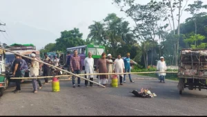 নওয়াপাড়ায় সকাল-সন্ধ্যা হরতাল, ব্যবসায়ী আনিসুর হত্যার বিচার দাবিতে উত্তাল বন্দরনগরী