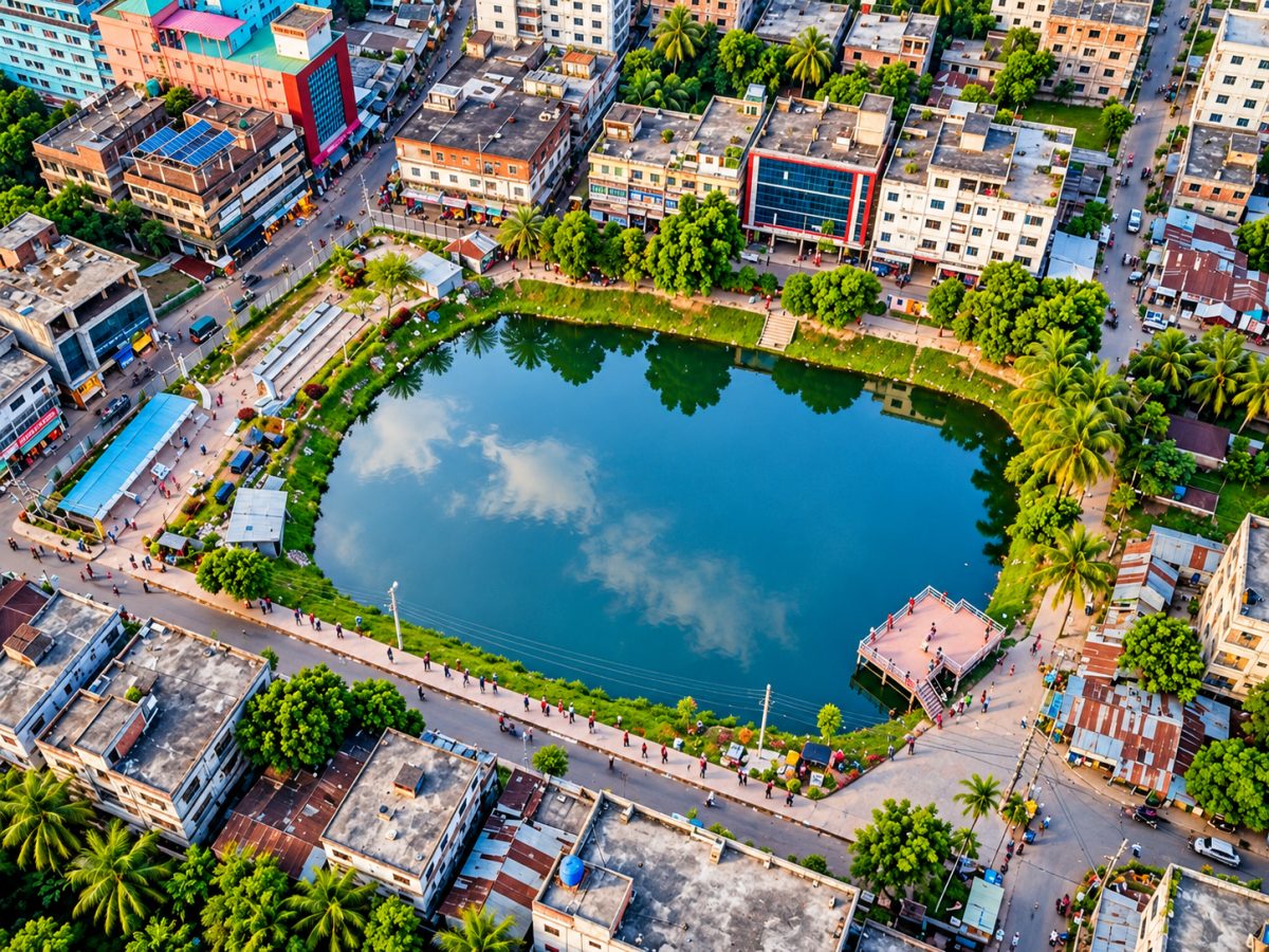 আড়াই কোটি টাকায় বদলে যাবে লালদীঘি